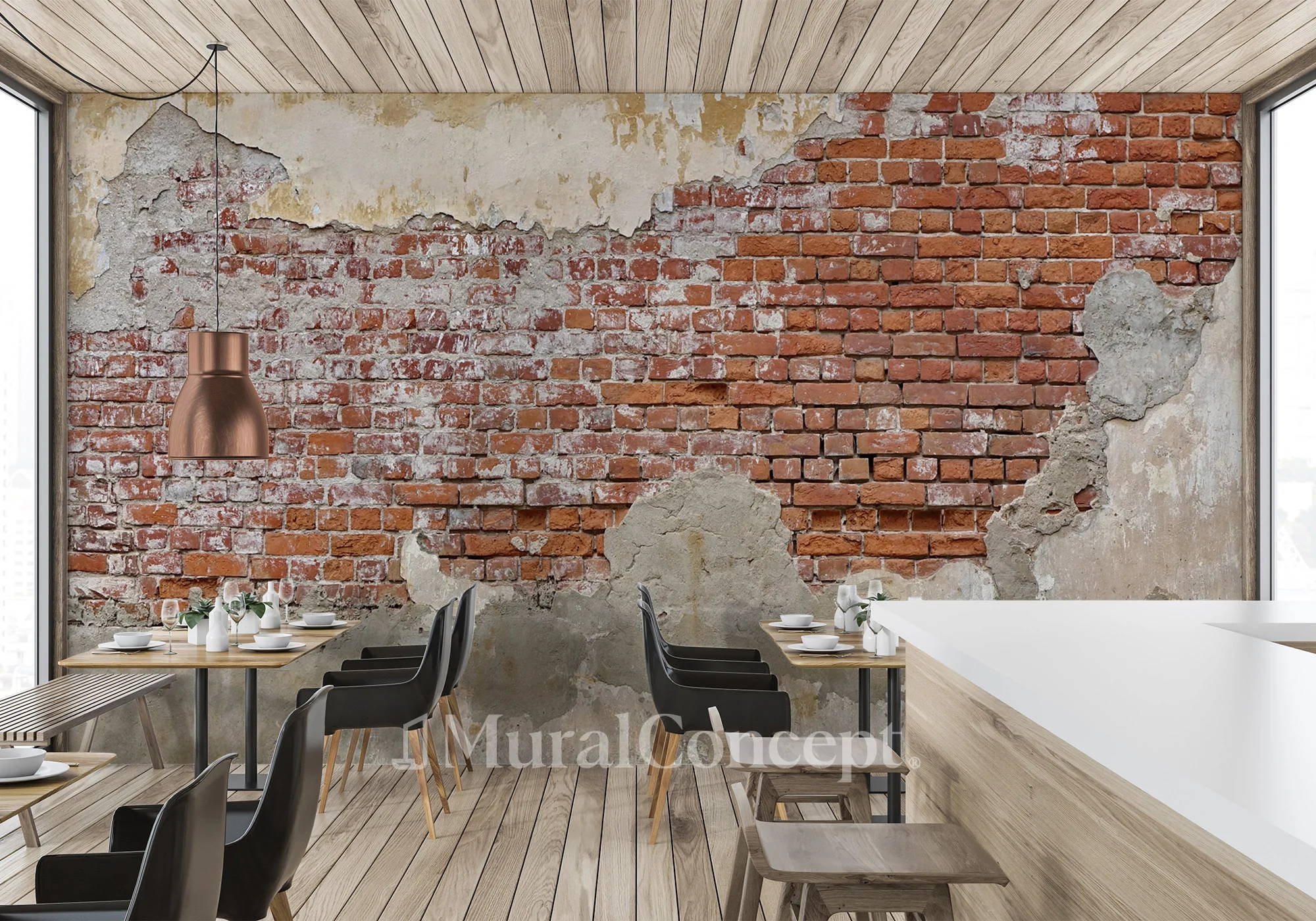 Créer un mur en brique : véritable pierre ou papier peint ?