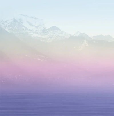 Annecy and its peaceful lake rainbow wallpaper