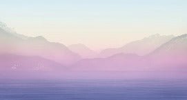 Annecy and its peaceful lake rainbow wallpaper