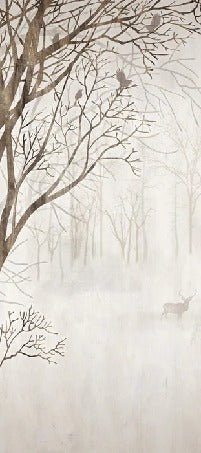 Custom forest wallpaper welcome to the woods