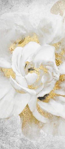 Fleur Or toilet wallpaper