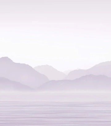 Annecy and its peaceful lake purple wallpaper