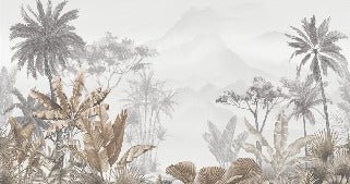 Sepia tropical trend wallpaper