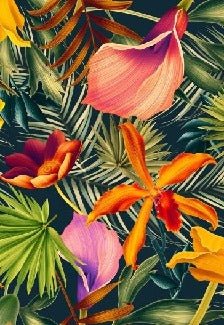 Orange Tropical wallpaper