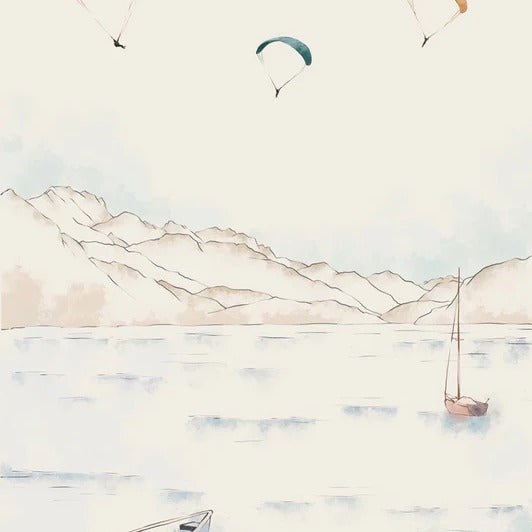 Annecy wallpaper, peaks & art
