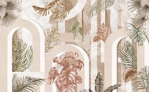 Sepia arch wallpaper