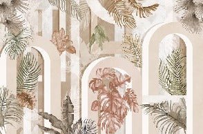 Sepia arch wallpaper