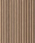 Wooden strip wallpaper oak effect