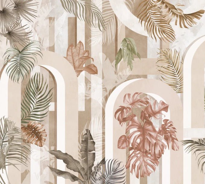 Sepia arch wallpaper