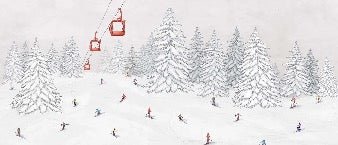 Colorful gondola wallpaper