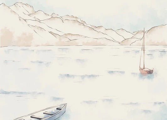 Annecy wallpaper, peaks & art