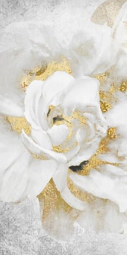 Fleur Or toilet wallpaper