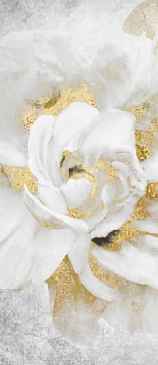 Fleur Or toilet wallpaper