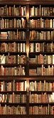 Authentic Library Trompe l'oeil Wallpaper