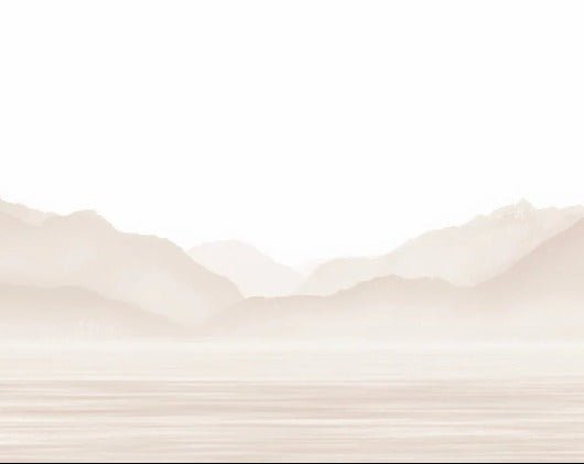 Annecy and its peaceful lake beige wallpaper