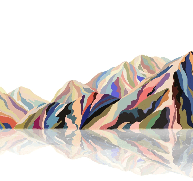 Annecy arty color wallpaper