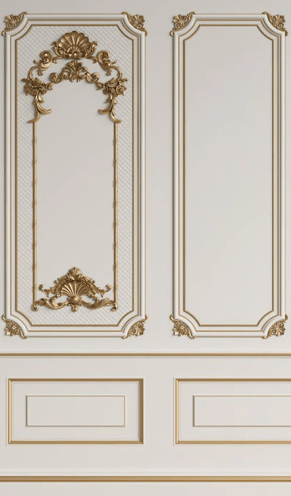 Haussmannian Paris Trompe l'oeil wallpaper