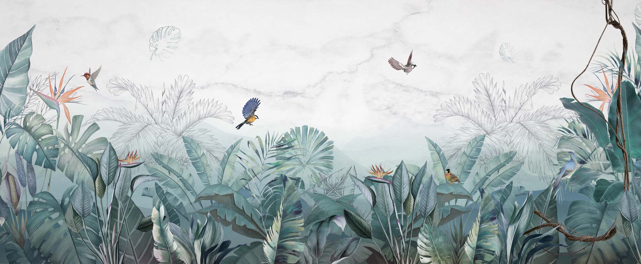 Papier peint salon : une déco murale pour une ambiance conviviale et moderne