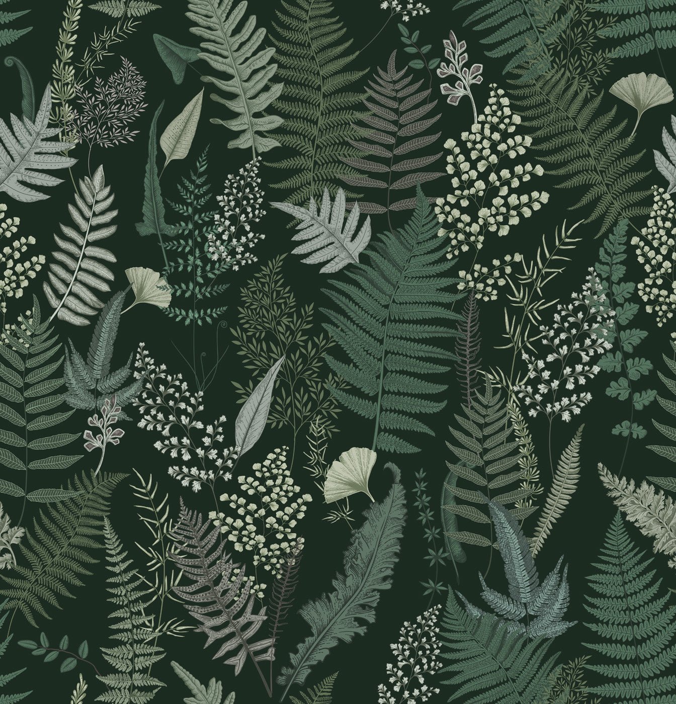 Papier peint végétal - Muralconcept