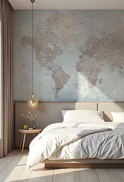 Papiers peints - Cartes du monde & Villes - Muralconcept