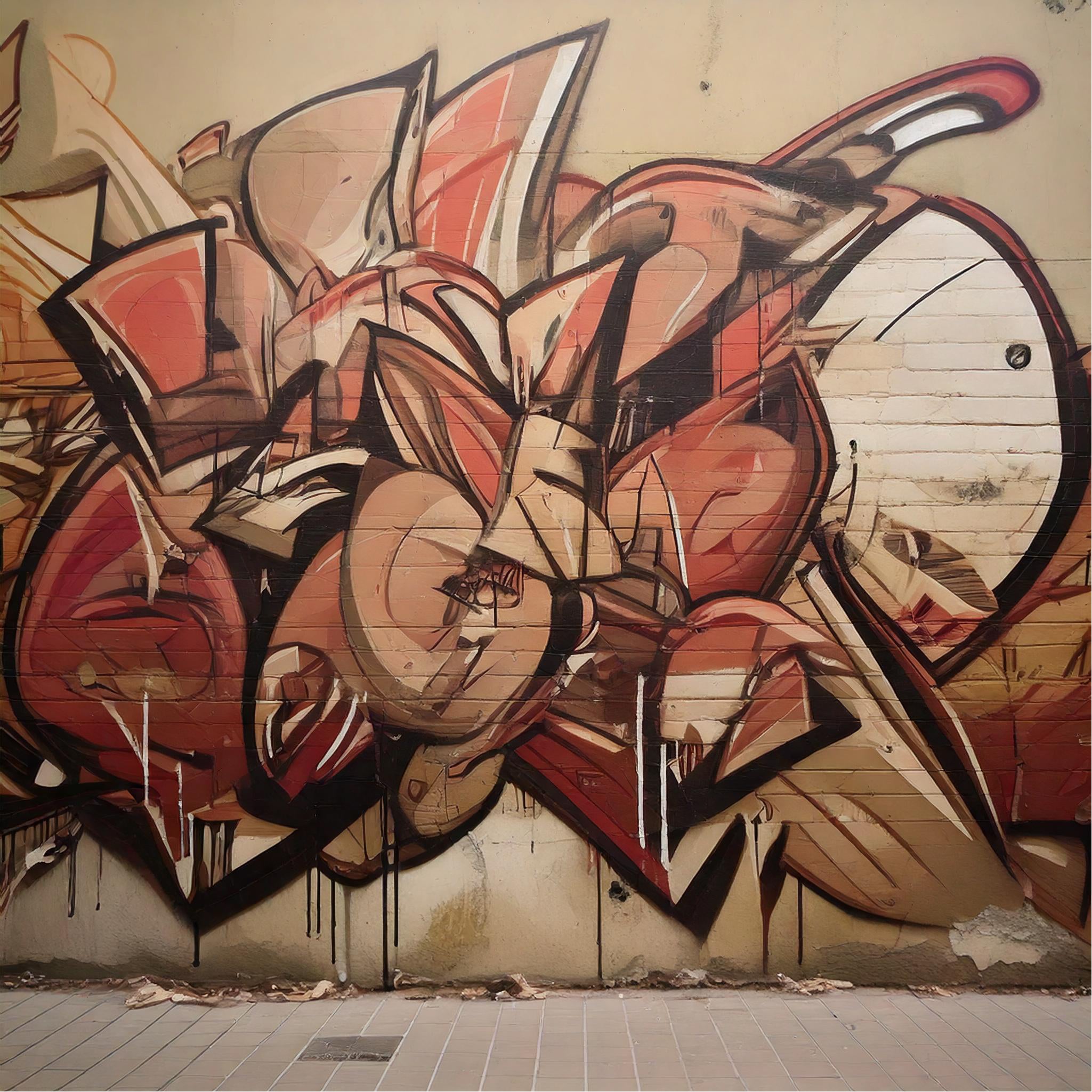 Papier peint Street art - Graffiti