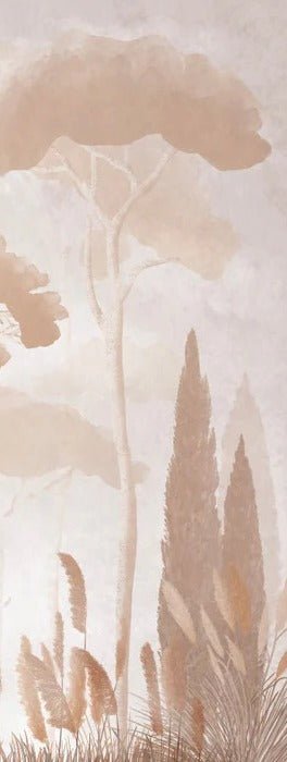 Sepia cypress pine wallpaper