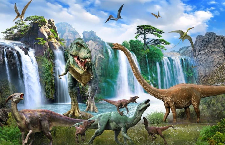 3D Dinosaurs wallpaper