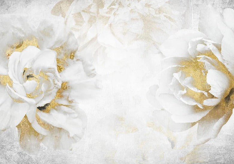 Papier peint Fleur Or, XXL, tendance