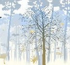 Nature wallpaper forest blue & freshness of dawn