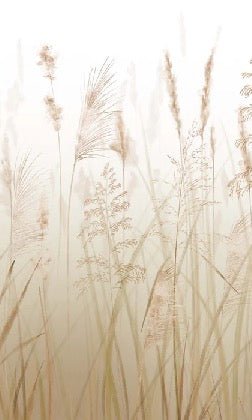 Wheat field flower wallpaper