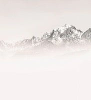 Foggy morning wallpaper Mont Blanc