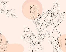 Gracious flora wallpaper