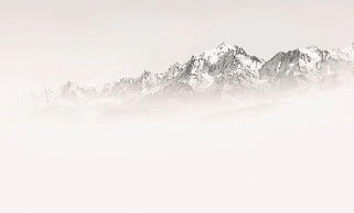 Misty morning wallpaper Mont Blanc