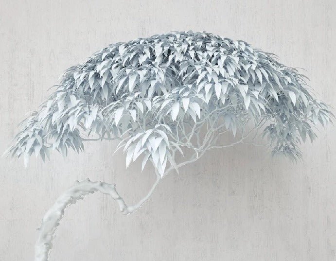 Nordic Style panoramic tree wallpaper