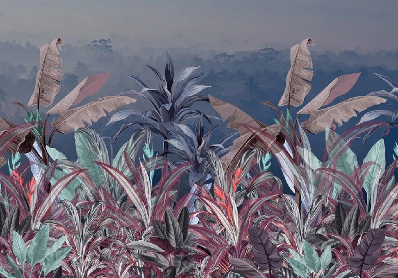 Botanical Splendor Panoramic Wallpaper