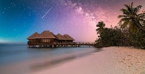 Fairytale beach photo wallpaper