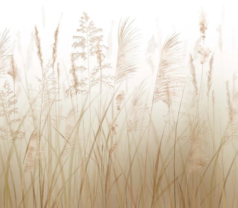 Wheat field flower wallpaper