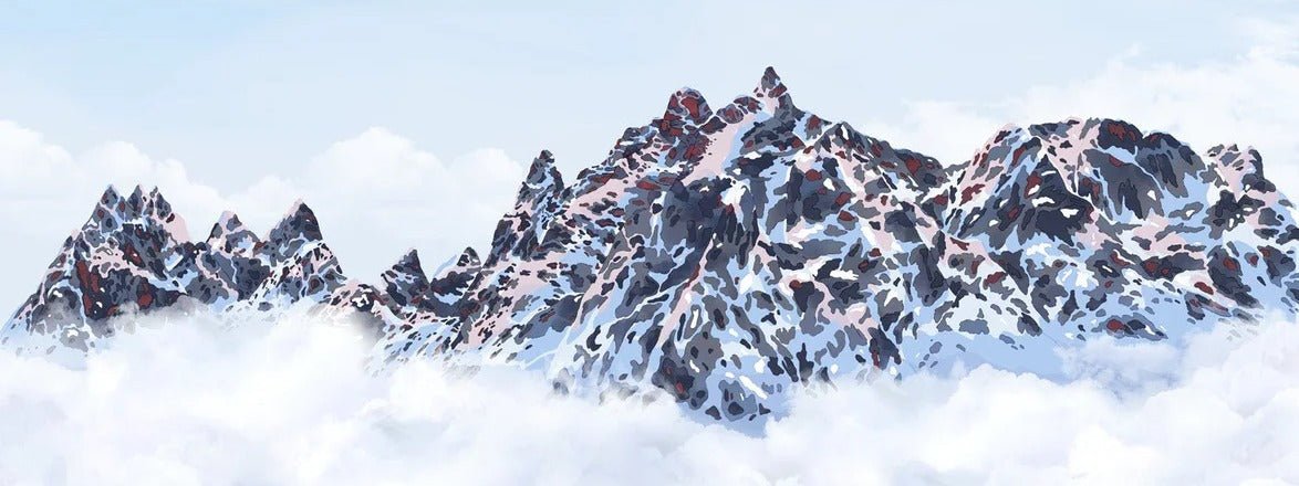 Mont Blanc toile des Cimes wallpaper