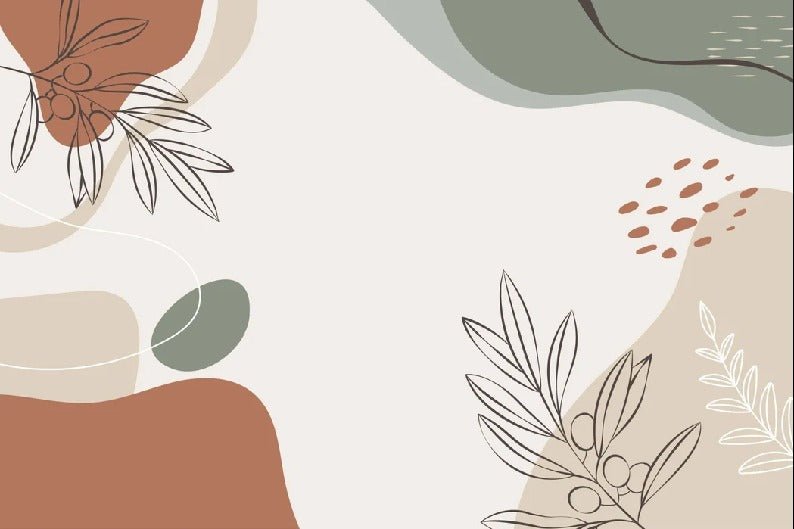 Panoramic foliage wallpaper olivaissance