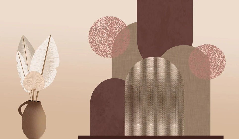 Art design panoramic wallpaper