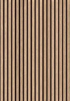 Wooden strip wallpaper oak effect