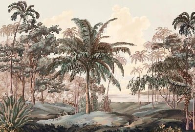 Papier peint paysage Célèbes terra, XXL, tendance