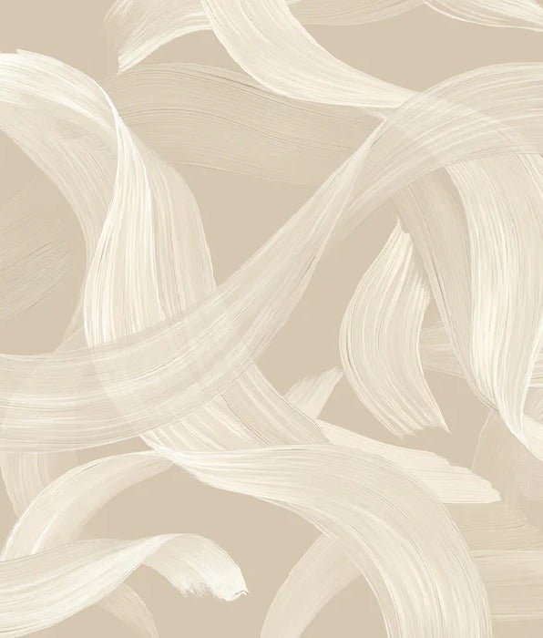 Contemporary wallpaper - Beige vibration