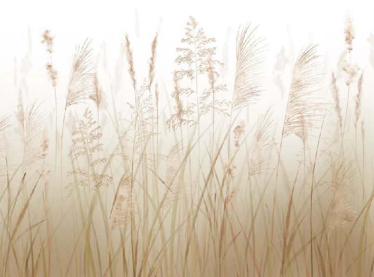 Wheat field flower wallpaper