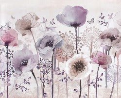 Papier peint Fleur Parme, XXL, tendance