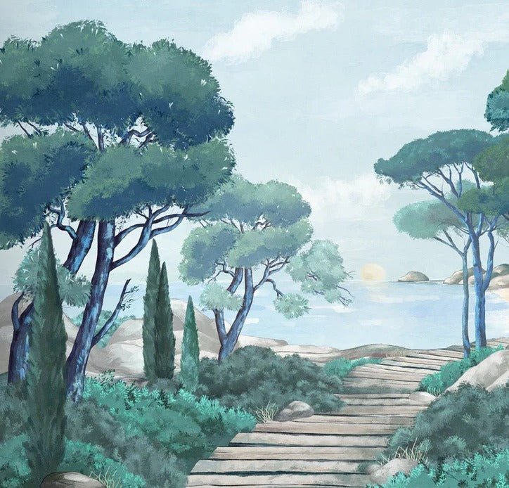 Wallpaper stroll in the calanques