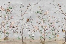 Spring Birds Panoramic Wallpaper