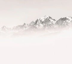 Misty morning wallpaper Mont Blanc