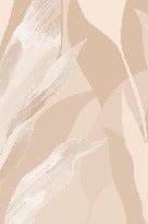 Beige floral wallpaper