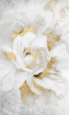 Fleur Or toilet wallpaper